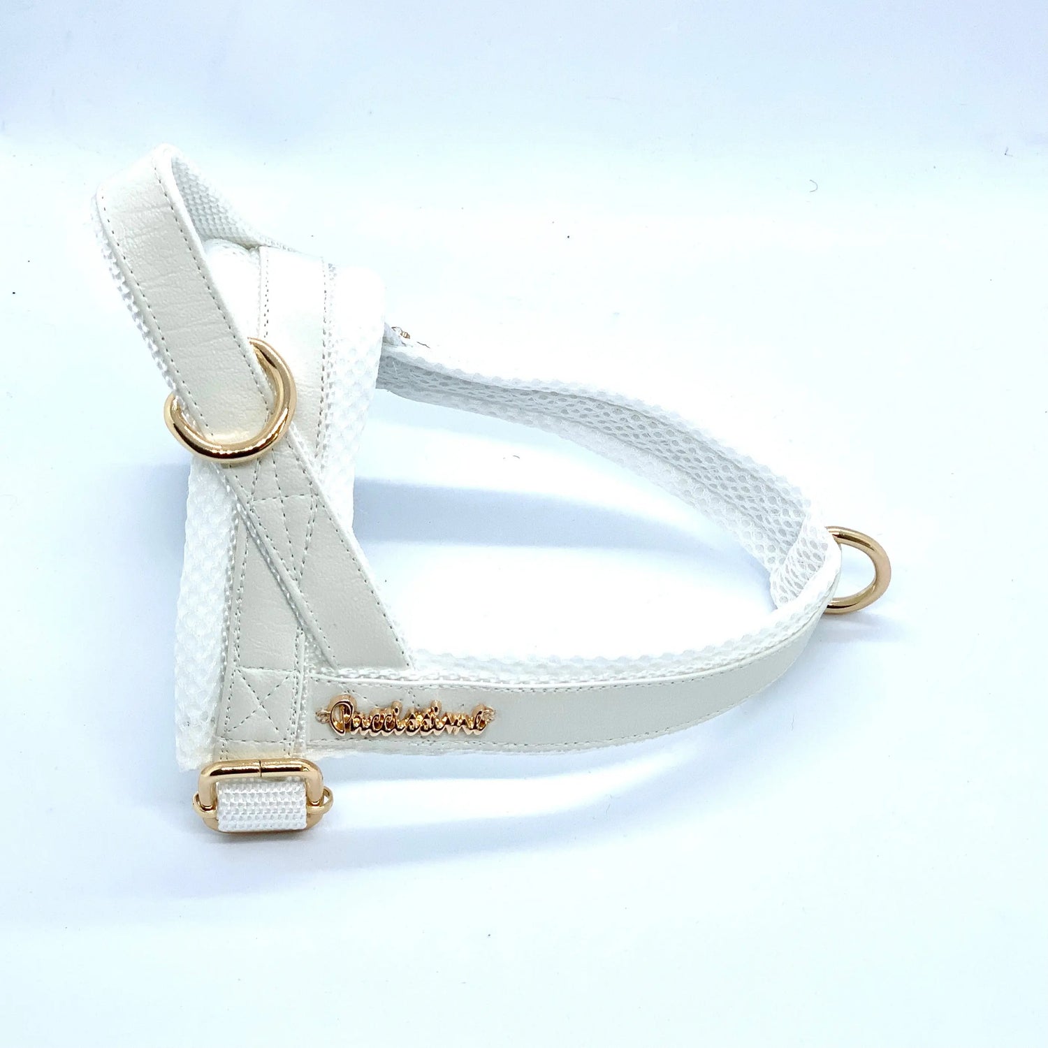 Swan One-Click Dog Harness Puccissimé Pet Couture
