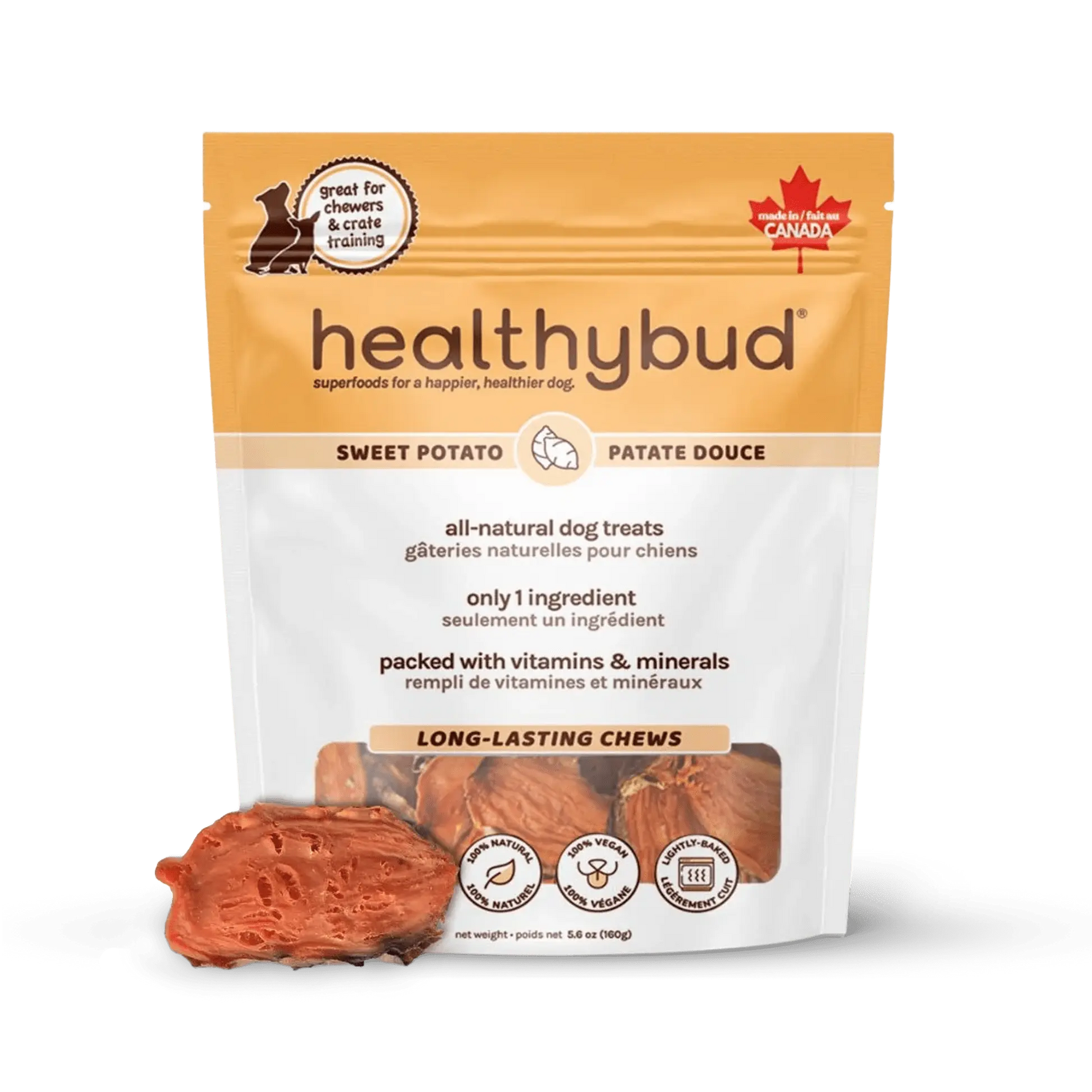 Sweet Potato Chews healthybud