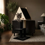 Teepee Hideout - Deluxe 2-Level Cat Tree Noba Animal Co.