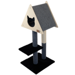 Teepee Hideout - Deluxe 2-Level Cat Tree Noba Animal Co.