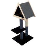Teepee Hideout - Deluxe 2-Level Cat Tree Noba Animal Co.