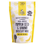 The Doggy Baking Co - Pumpkin Seed & Banana Dog Treat Biscuit Mix in a Pouch - PAWMART.ca