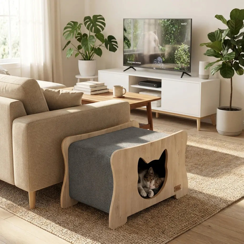 The Hammock Scratchable Cat House Noba Animal Co.