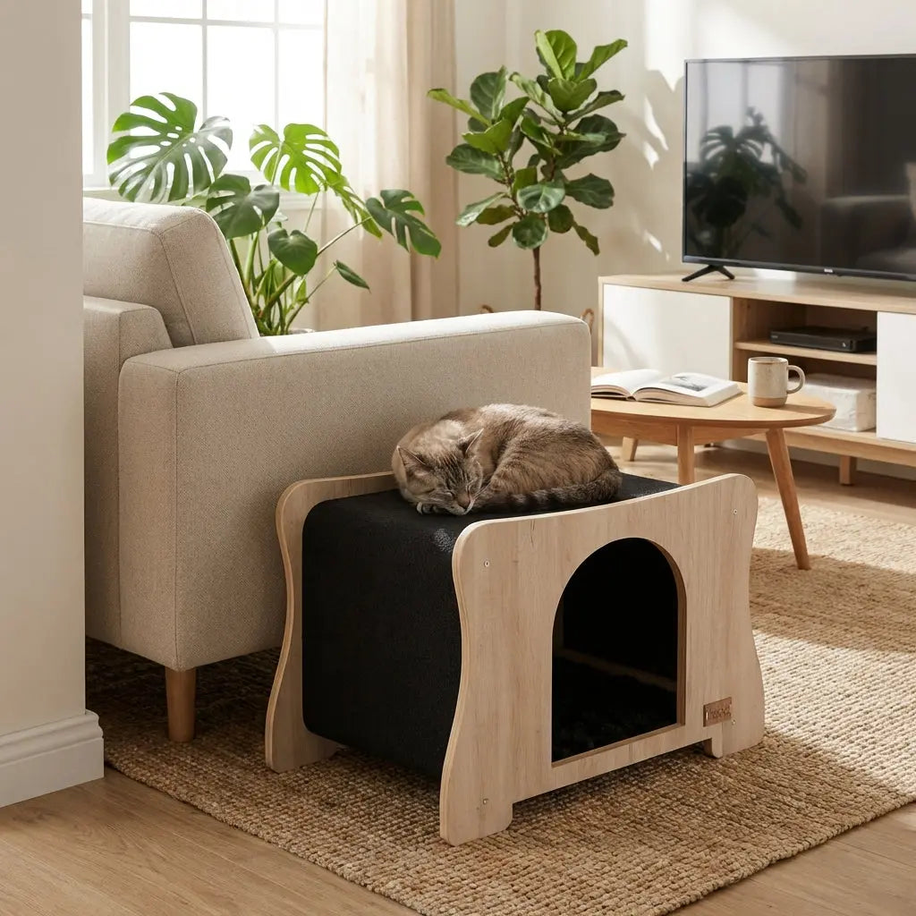 The Hammock Scratchable Cat House Noba Animal Co.
