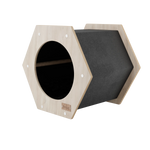 The Hexagone Scratchable Cat House Noba Animal Co.