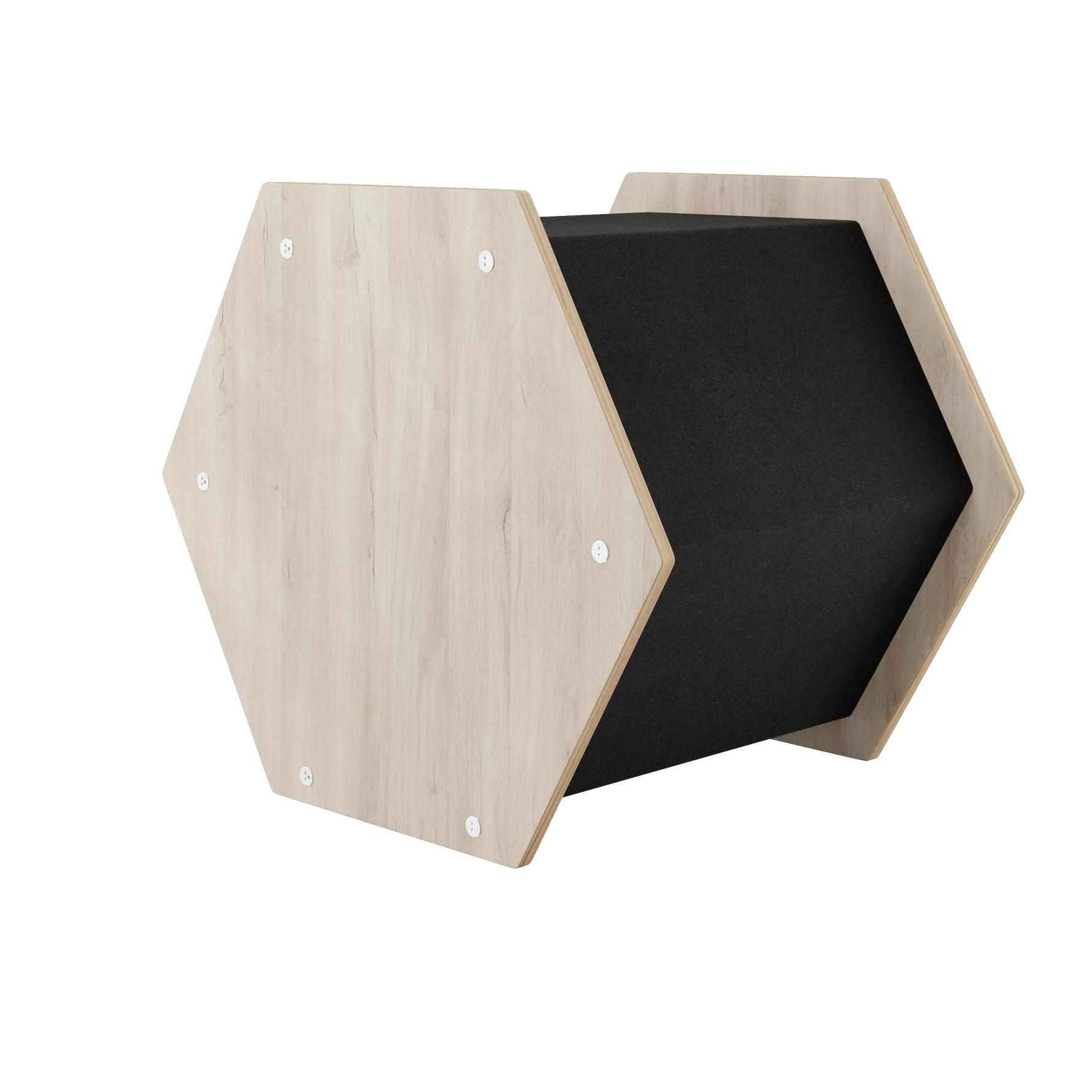 The Hexagone Scratchable Cat House Noba Animal Co.