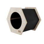 The Hexagone Scratchable Cat House Noba Animal Co.