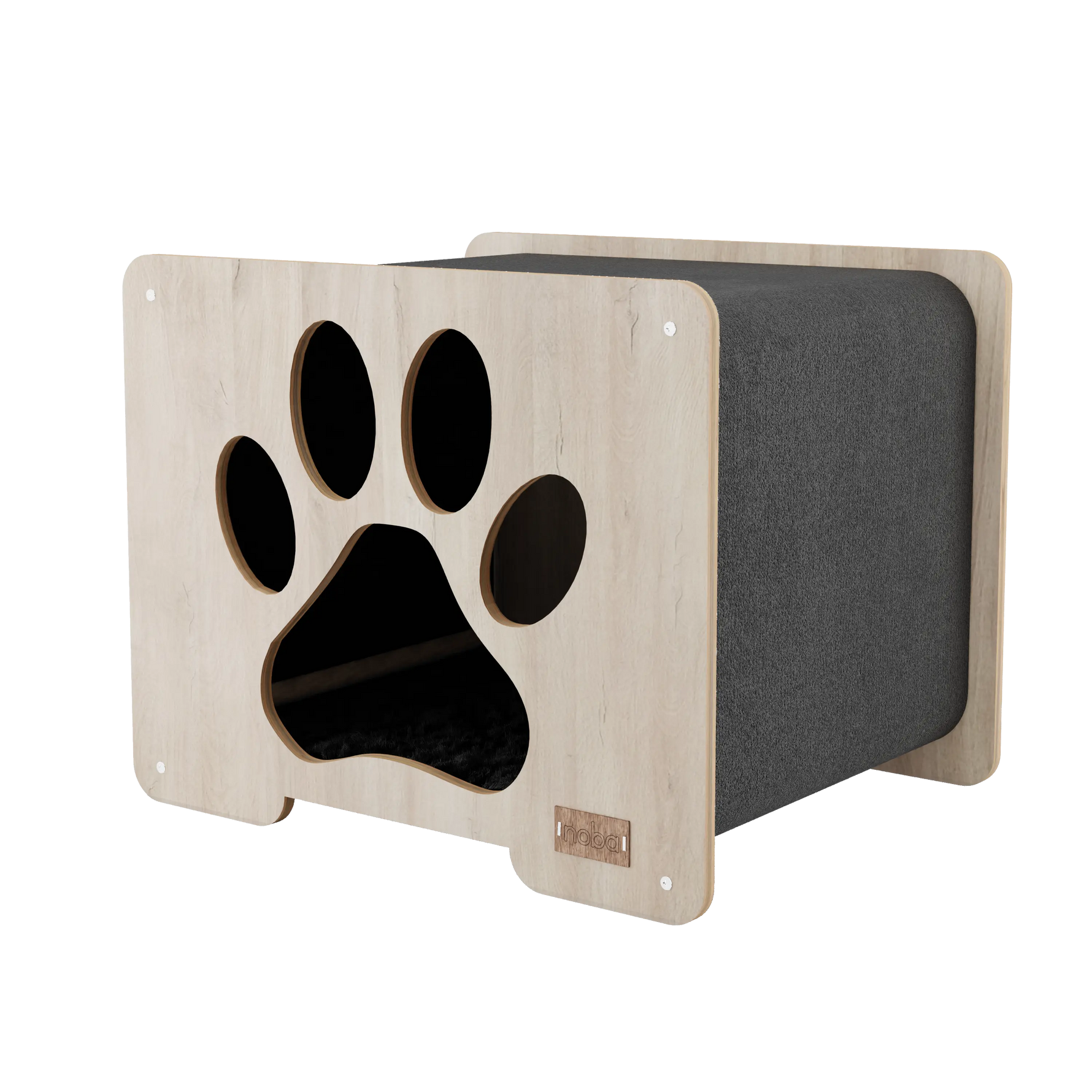 The Hut Scratchable Cat Hideout Noba Animal Co.