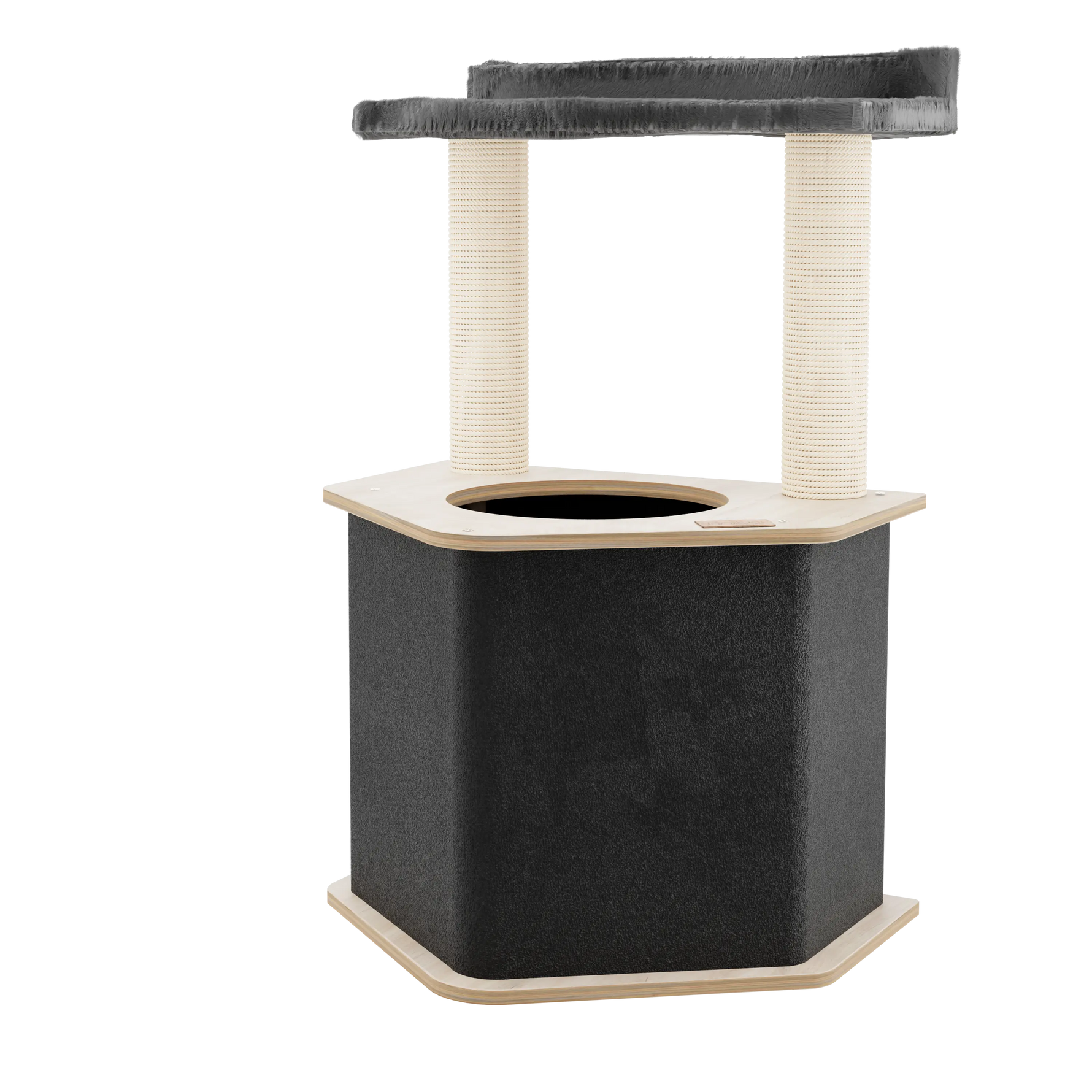 The Lodge Hideout - 2-Level Cat Tree Noba Animal Co.