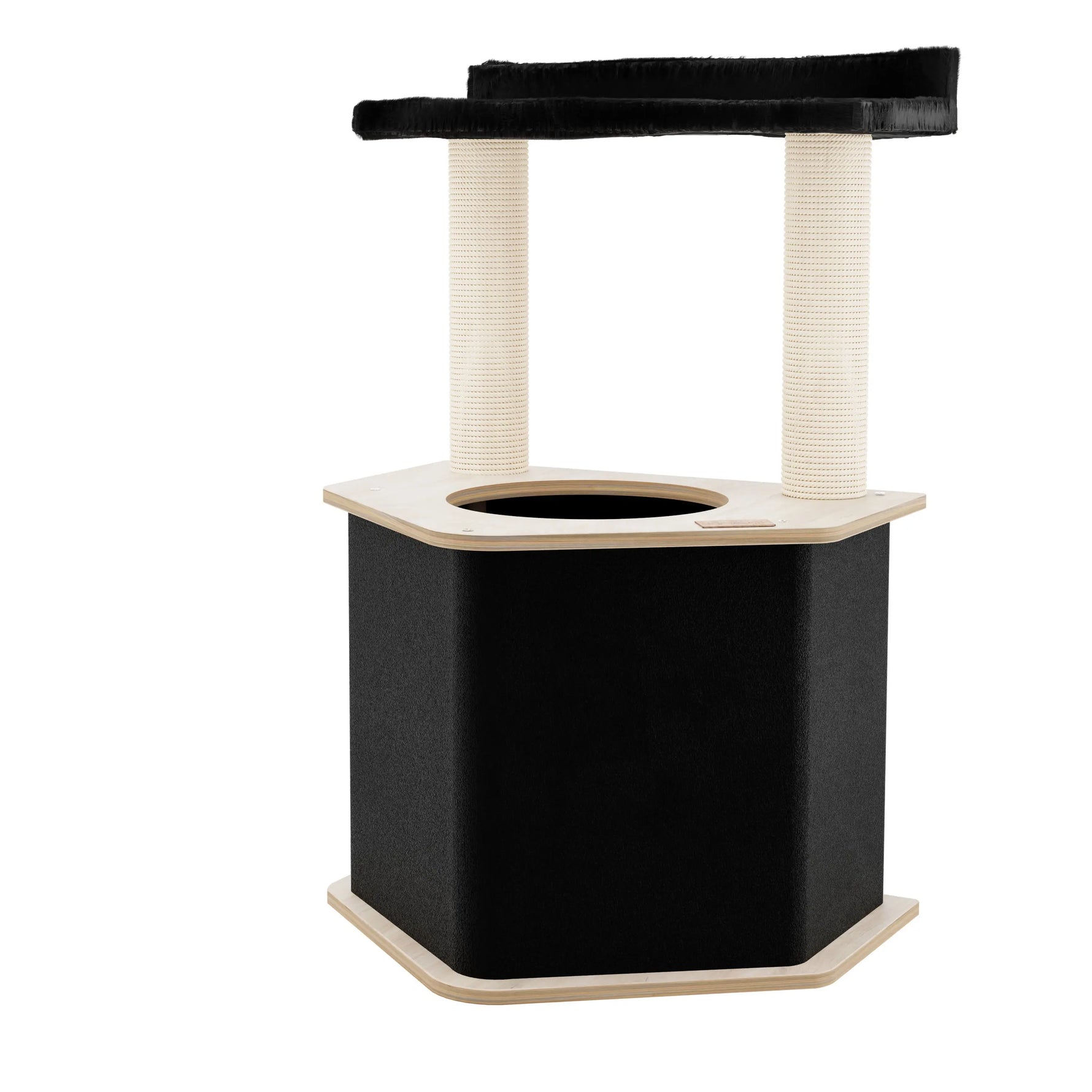 The Lodge Hideout - 2-Level Cat Tree Noba Animal Co.