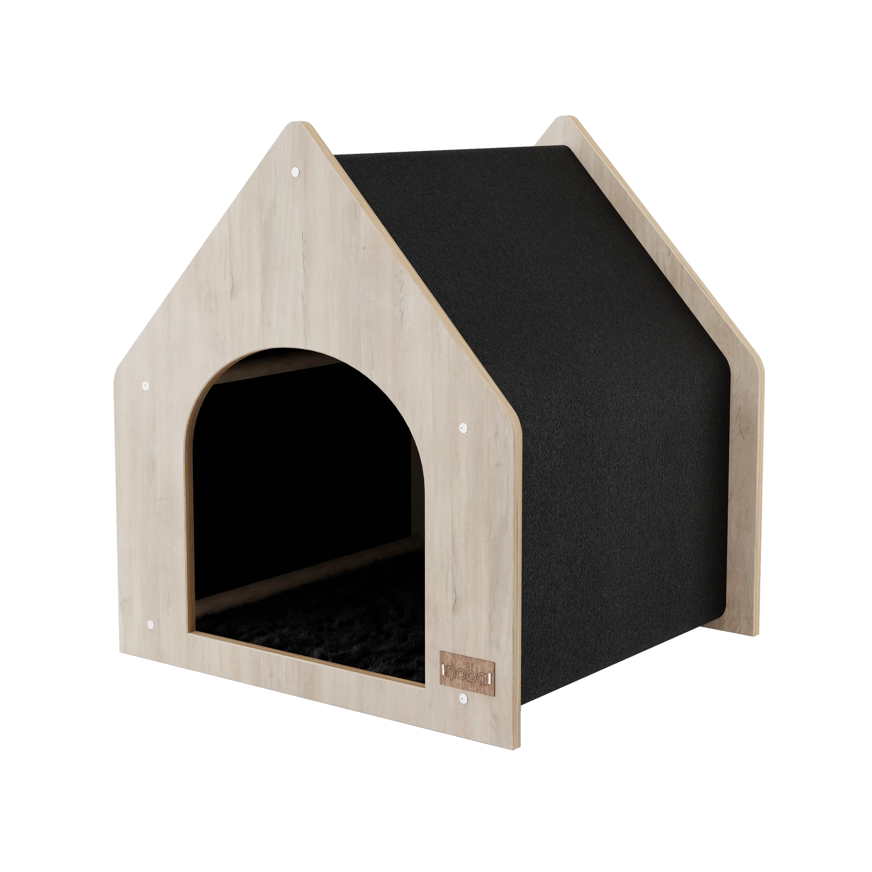 The Noba Cottage Scratchable Cat House Noba Animal Co.