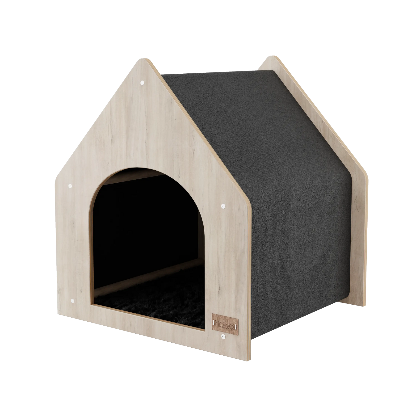 The Noba Cottage Scratchable Cat House Noba Animal Co.
