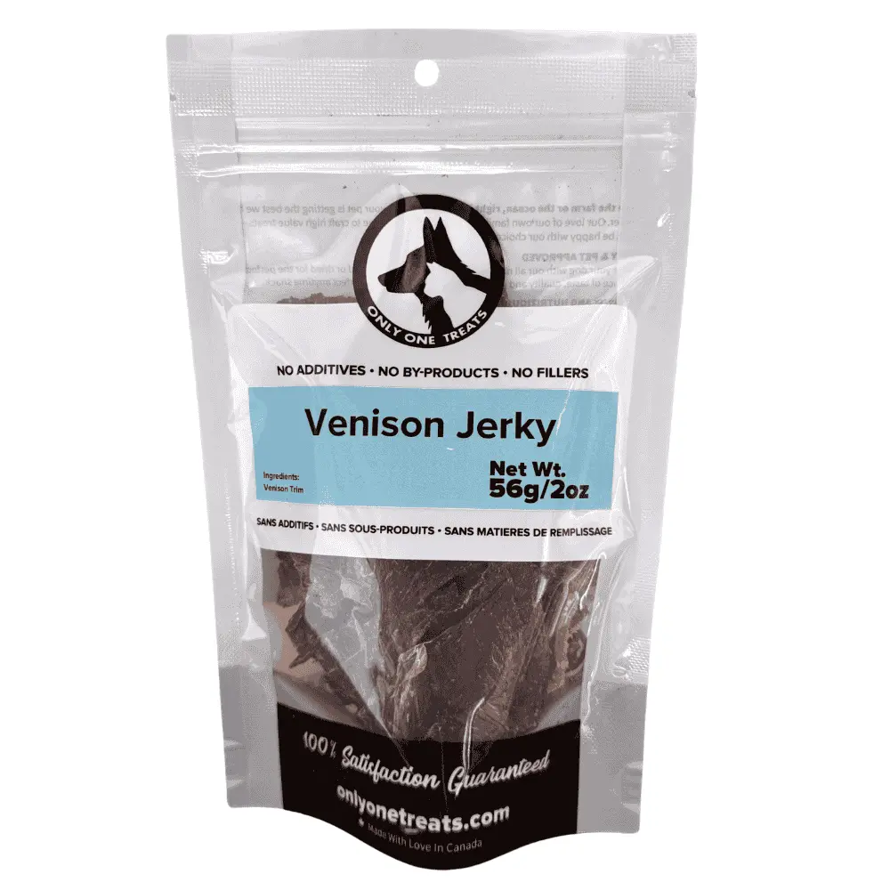 Venison Jerky 56g Only One Treats