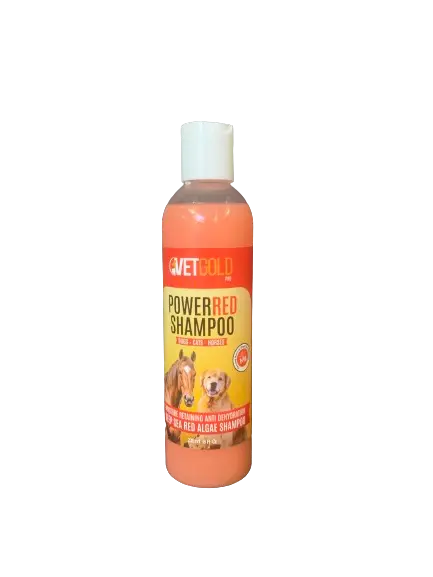 VetGold PowerRed Moisture Retaining Shampoo VetGold North America