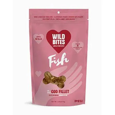 WILD BITES - AIR-DRIED COD FILLET - Treat for Dogs - PAWMART.ca