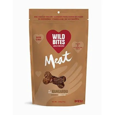 WILD BITES - AIR-DRIED KANGAROO - Treat for Dogs - PAWMART.ca