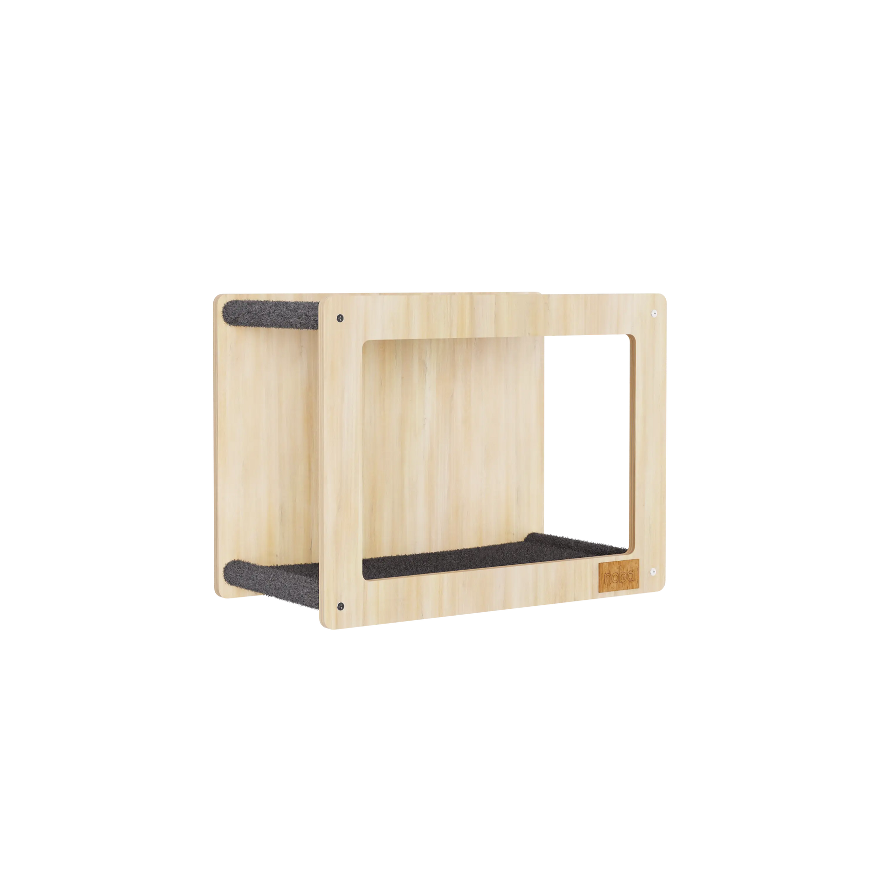 Wall Mounted, Double Hammock Cat Hidedout Noba Animal Co.