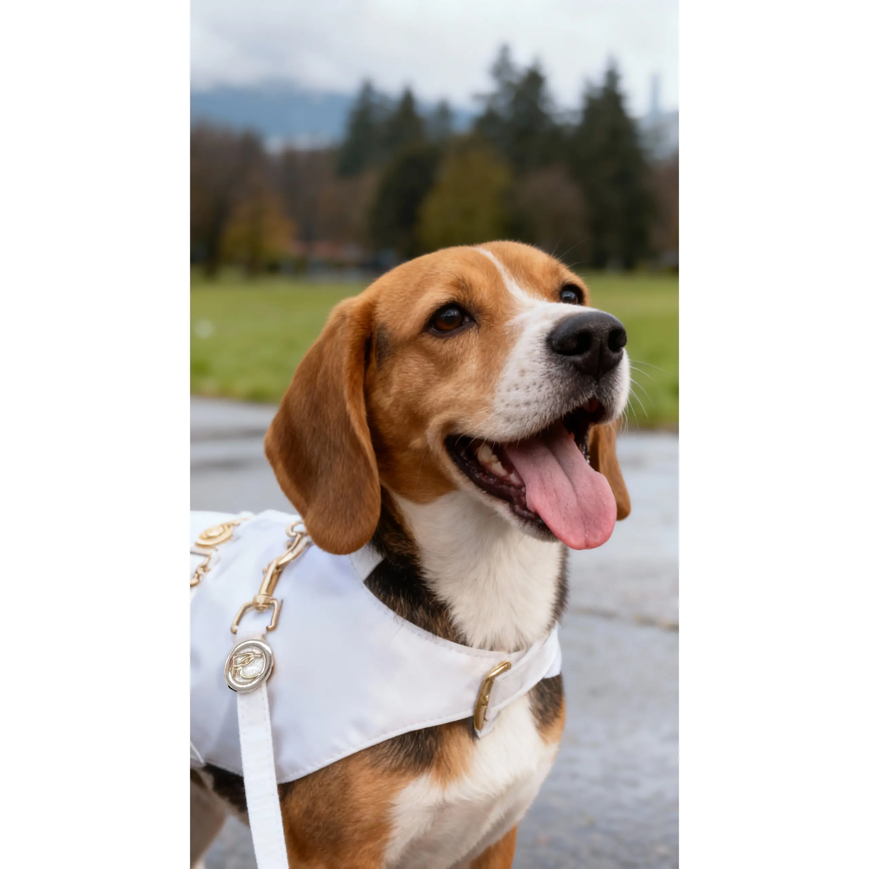 White Rain Jacket Puccissimé Pet Couture