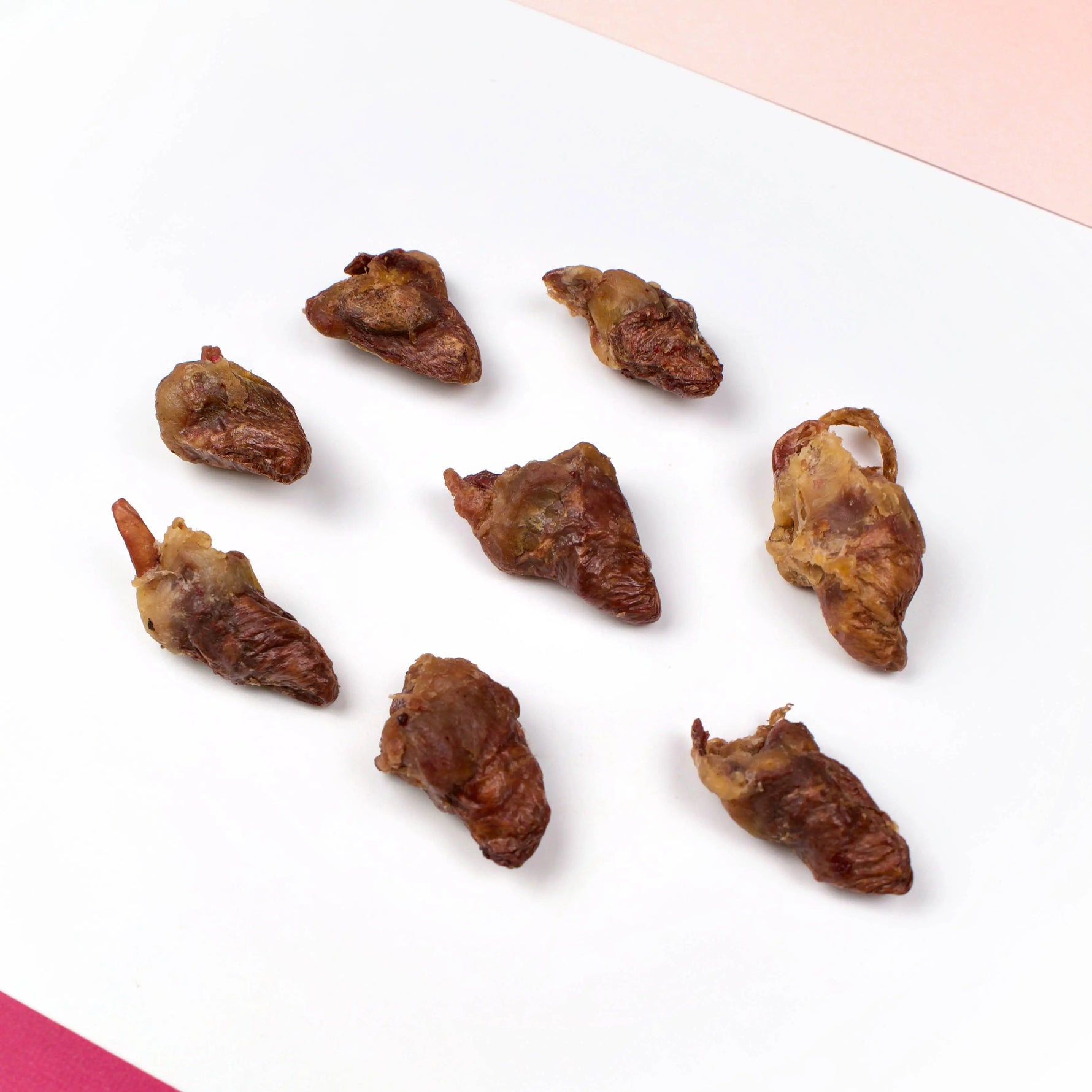 Wiggly Babies - Asian Breed Chicken Heart Freeze Dried Raw Wiggly Babies