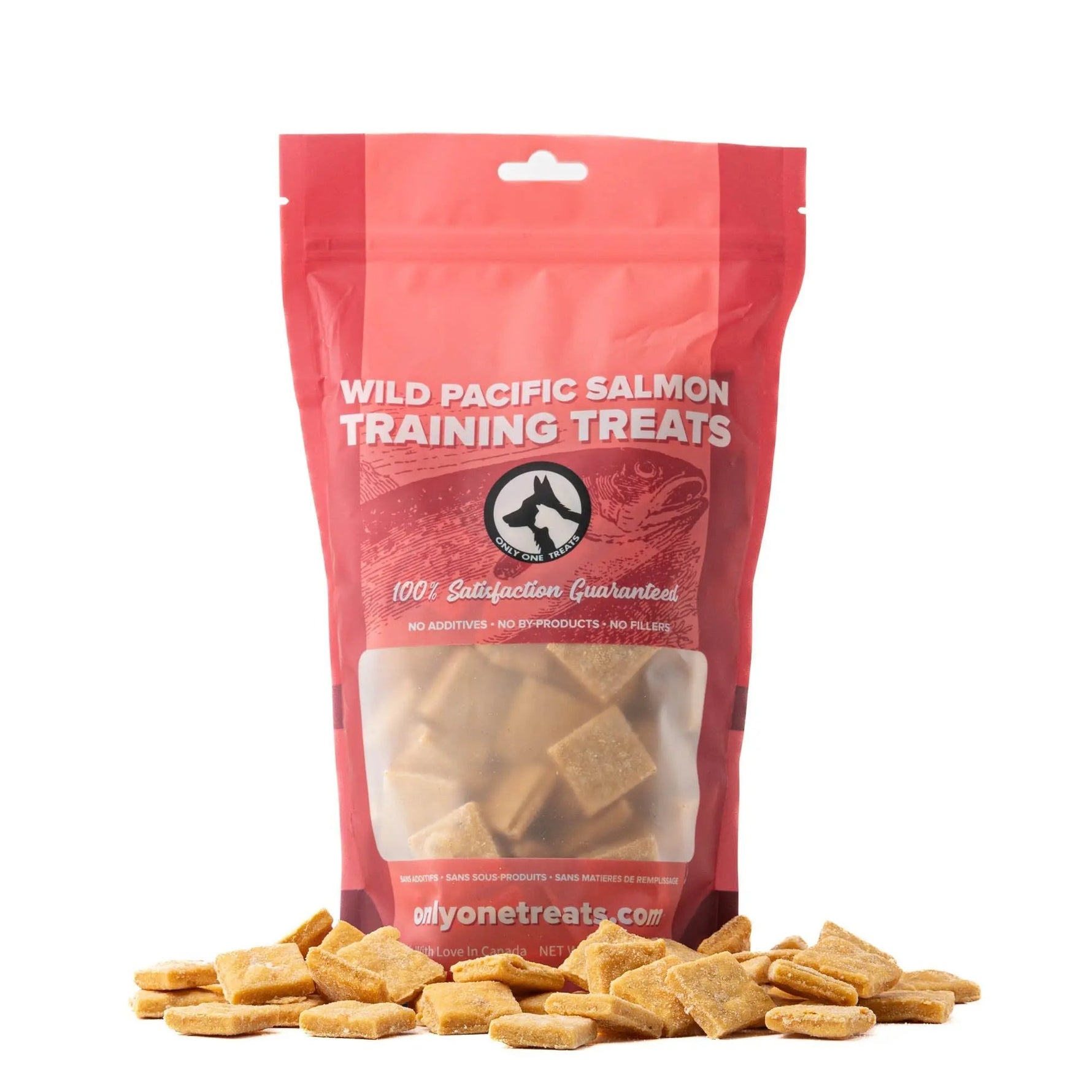 Wild Pacific Salmon Training Treats 680g Only One Treats