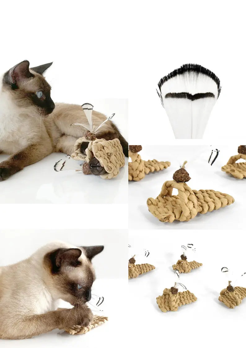 Woven Catnip Slipper CATWANT