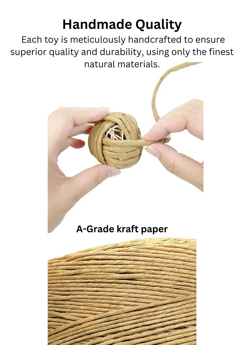 Woven Silvervine Gall Fruit Ball CATWANT