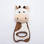 WufWuf -  Cow - Plush Dog Toy WufWuf