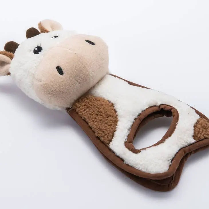 WufWuf -  Cow - Plush Dog Toy WufWuf