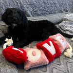 WufWuf -  Love - Rope & Plush Dog Toy - PAWMART.ca