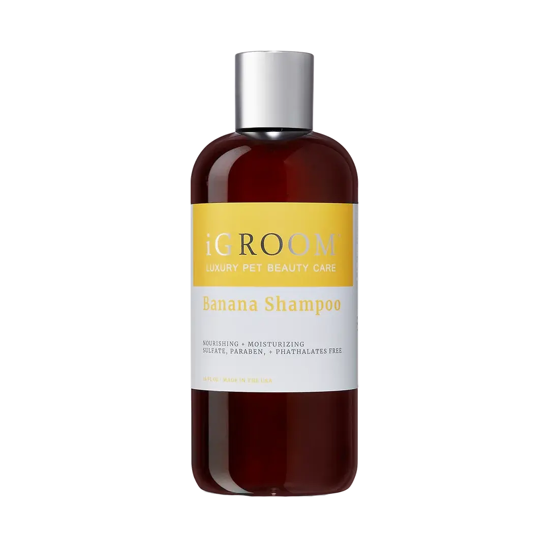iGroom - Banana Pet Shampoo - Pet shampoo iGroom - Luxury Pet Beauty Care