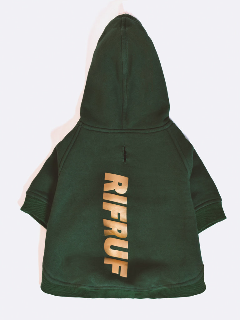 RIFRUF Essential Dog Hoodie - Jade RIFRUF