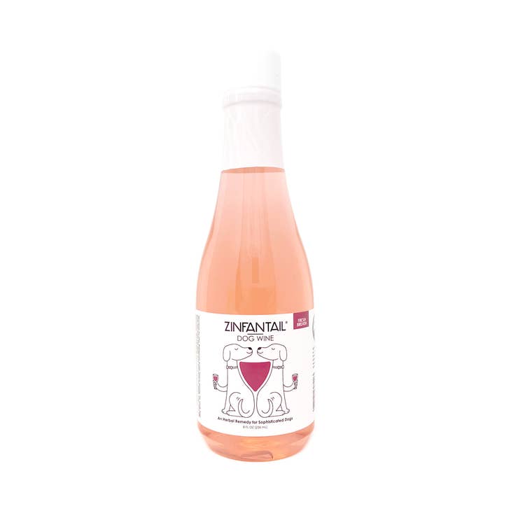 PetWineShop - Zinfantail Salmon + Bone Health Dog Wine Liquid Supplement  - Wine for Dogs PetWineShop