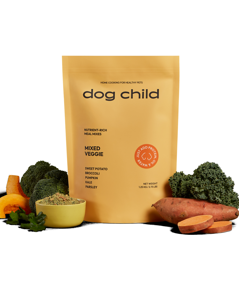 Dog Child - Mixed Veggie Meal Mix For Dogs - Mix Meal For Dogs Dog Child