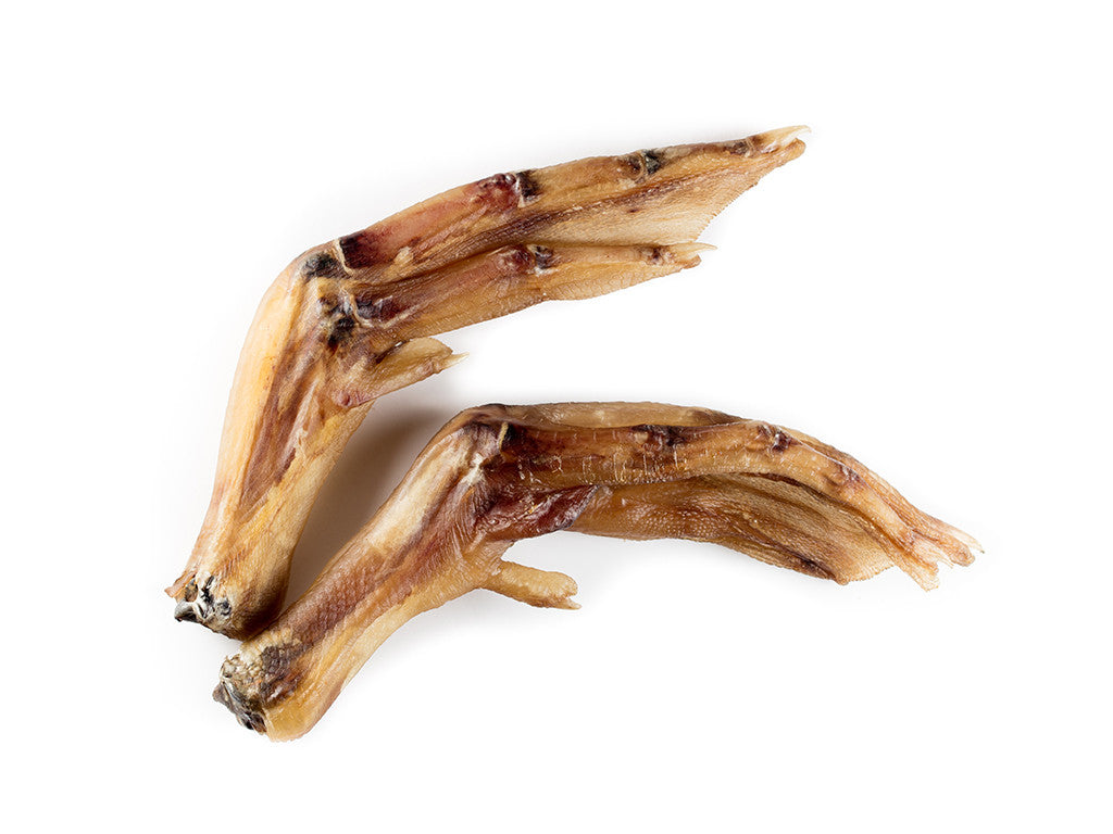 JustRaw - Dehydrated Duck Feet - Dog Treats JustRaw