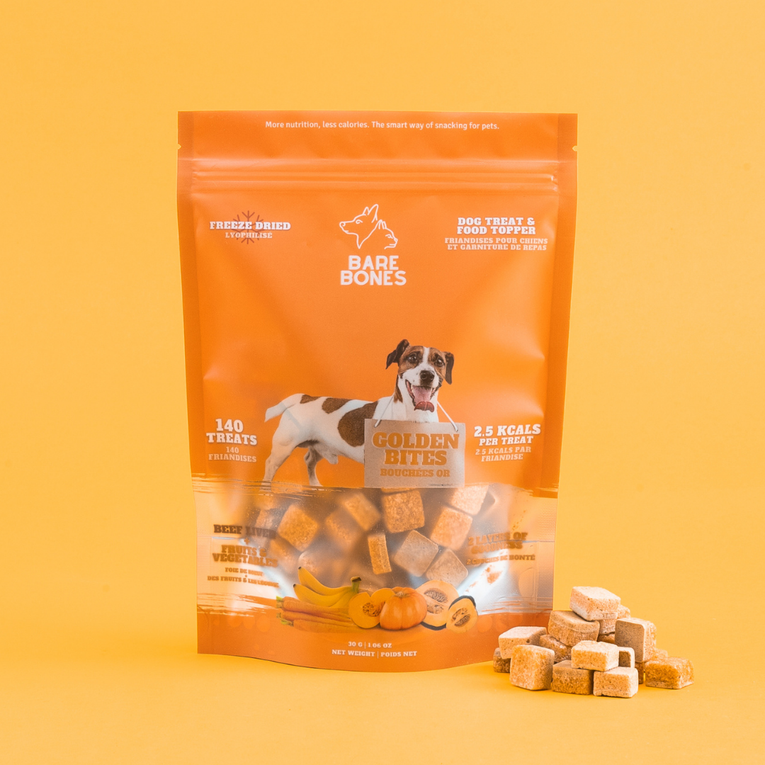 BARE BONE- GOLDEN BITES - LIVER TREATS Bare Bones