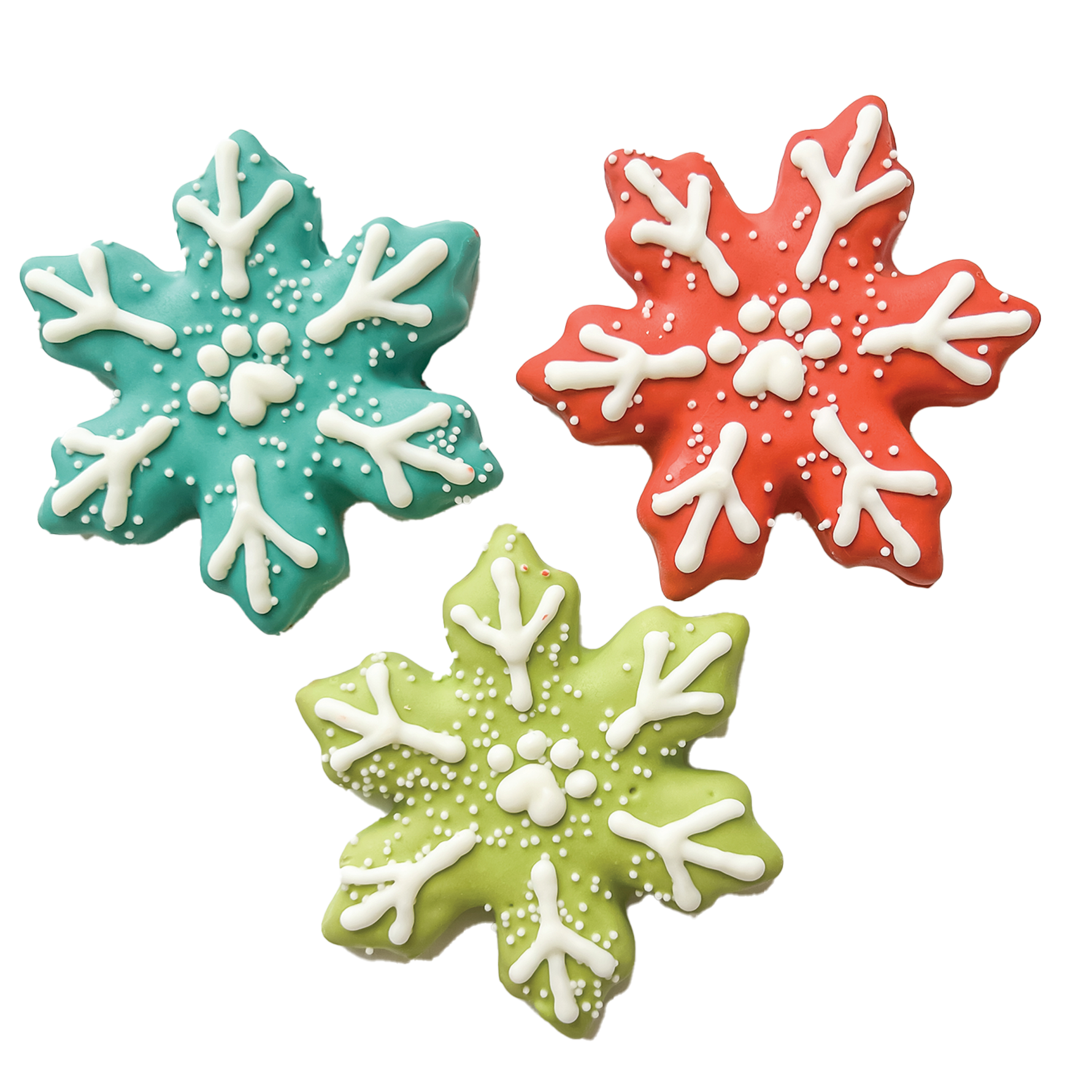 Bosco and Roxy - SNOWFLAKES - Winter - Cookie for Dogs Bosco And Roxy