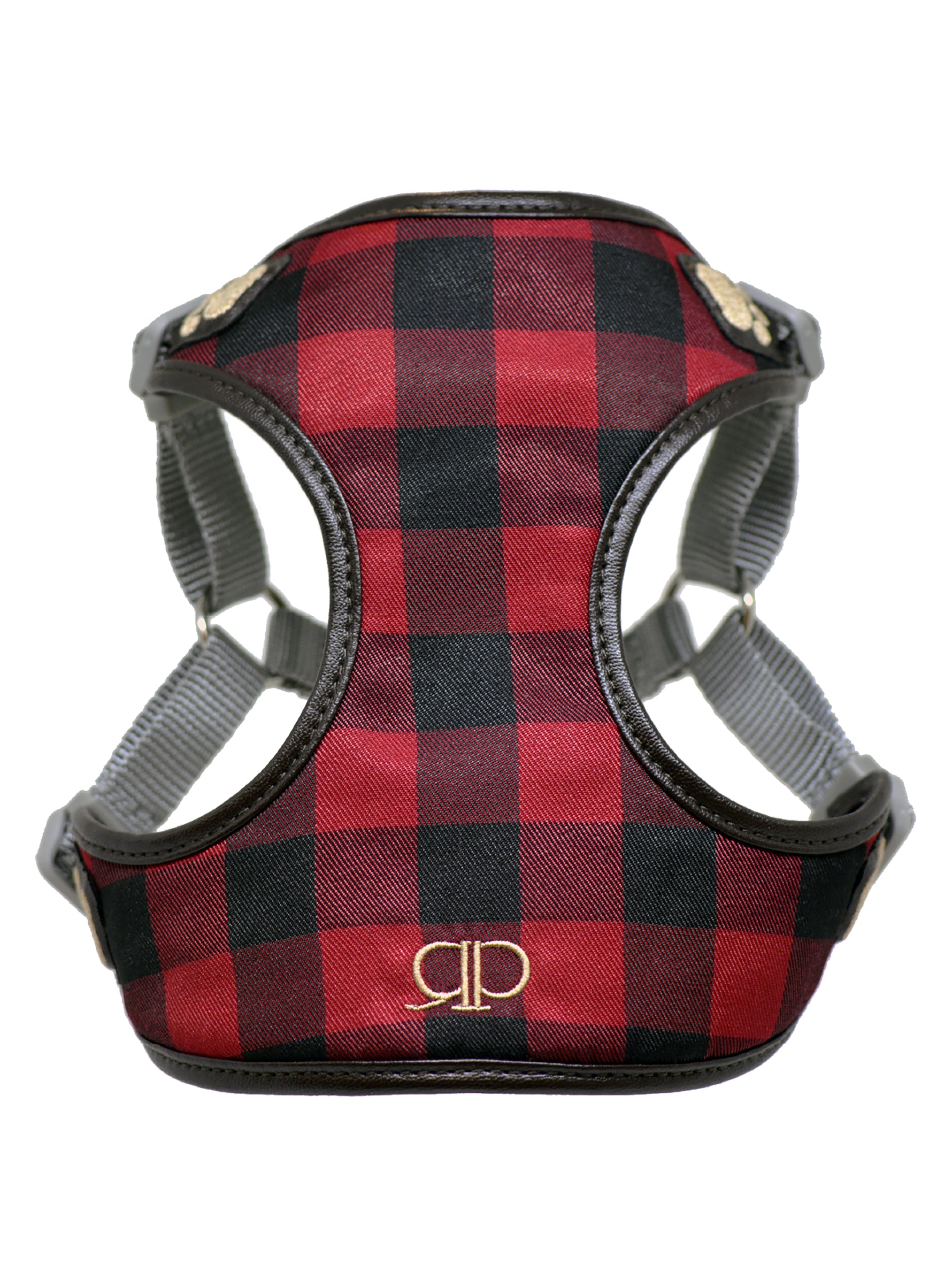 Pretty Paw - Buffalo CHECK  - Dogs Harness PRETTY PAW