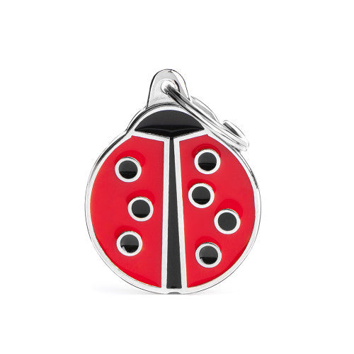 MyFamily Engraving Pet Tag - BIG LADYBUG MyFamily