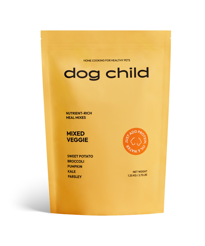 Dog Child - Mixed Veggie Meal Mix For Dogs - Mix Meal For Dogs Dog Child