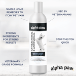 Alpha Paw - Antibacterial & Antifungal Medicated Shampoo - For Cats and Dogs Alpha Paw