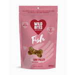 WILD BITES - AIR-DRIED COD FILLET - Treat for Dogs WILD BITES