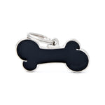 MyFamily Engraving Pet Tag - CLASSIC BIG BONE - BLACK BIG BONE MyFamily