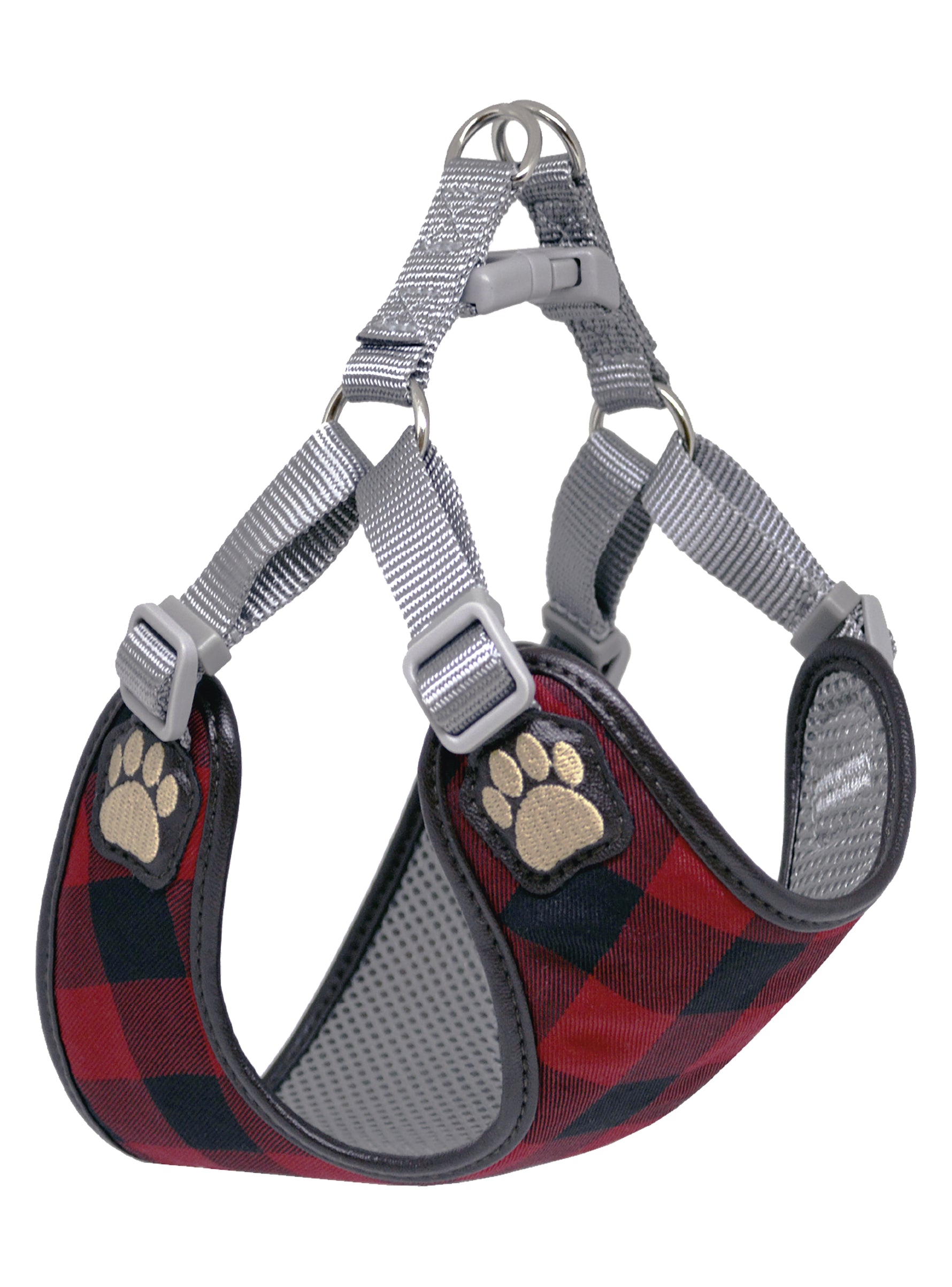 Pretty Paw - Buffalo CHECK  - Dogs Harness PRETTY PAW