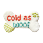 Bosco and Roxy - COLD AS WOOF 6" BONE - Winter - Cookie for Dogs Bosco And Roxy