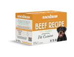 BACK2RAW - COMPLETE BEEF RECIPE  - 4LB BOX  - Raw for Dogs BACK2RAW