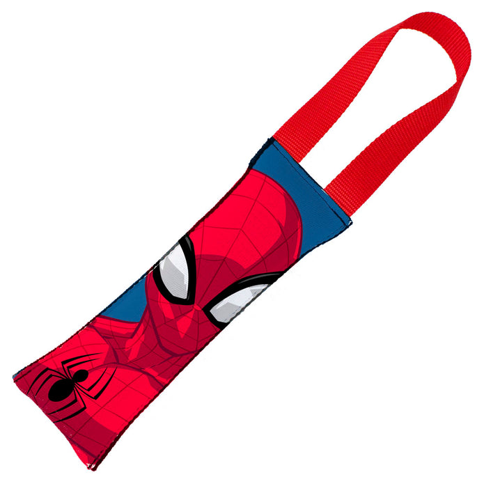 Buckle-down - SPIDER-MAN Dog Toy Squeaky Tug Toy - Dog Toys Buckle-Down