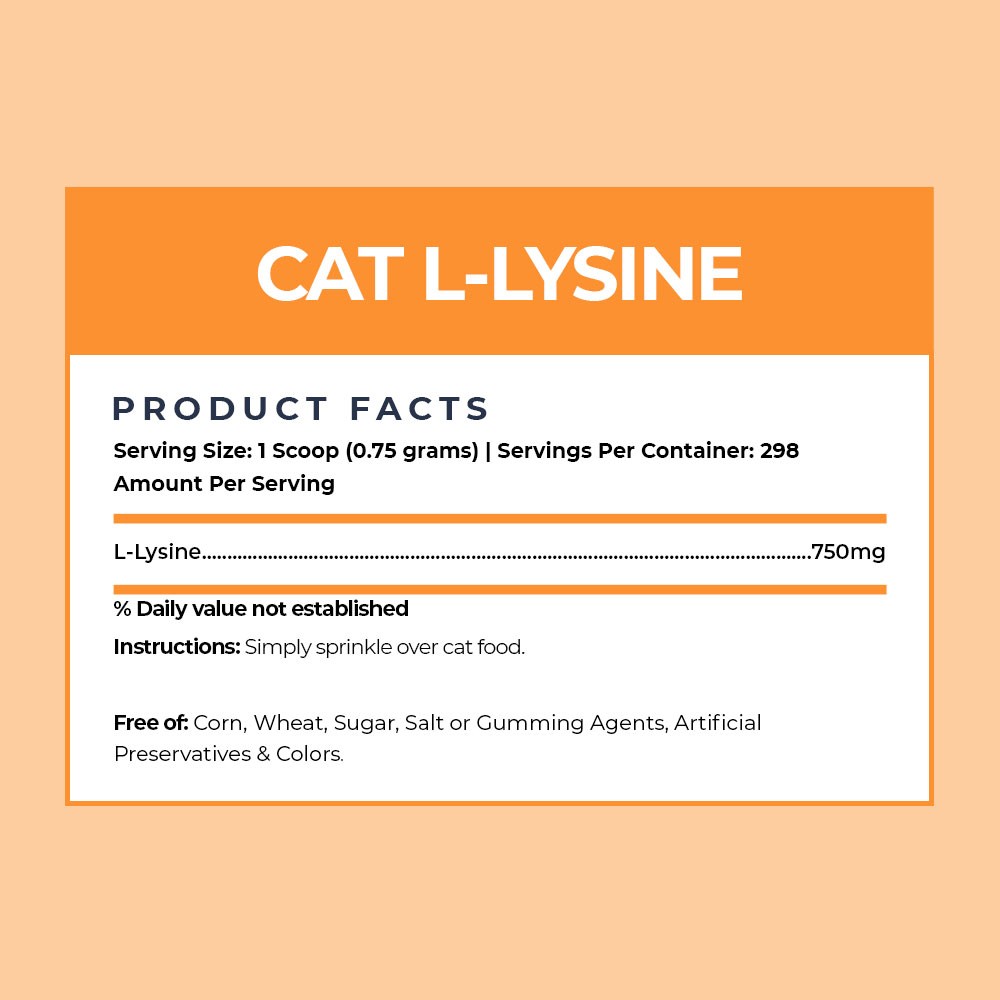 Alpha Paw - Cat L-Lysine - Supplements for Cat Alpha Paw