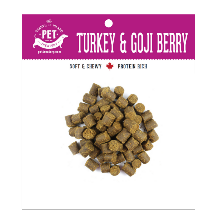 Pet Treatery - Turkey & Goji Berry - Soft & Chewy Pet Treatery