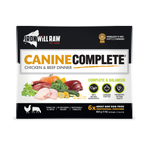 IRON WILL RAW - Chicken & Beef 6Lb - Raw Dog Food IRON WILL RAW