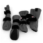 FINNERO HALLA booties for dog, 3 colors (4pcs/package) Finnero